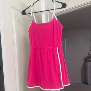 All in Motion Vibrant Pink Mini Dress